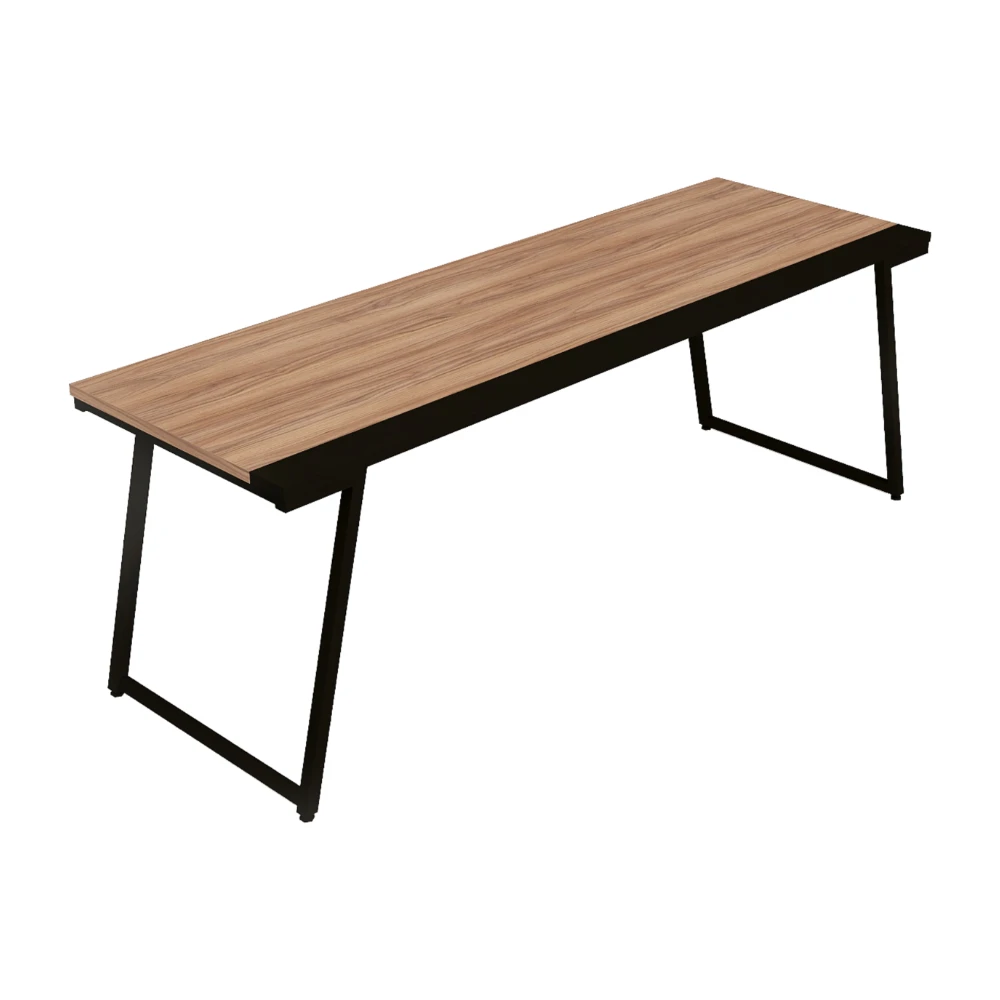 Mesa de escritório industrial com extensão Soho